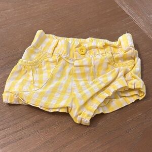 Cherokee Sunny Yellow Checkered Shorts: pick 10 for $10